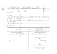 삭도,궤도사업(사용)법인의 해산신고서